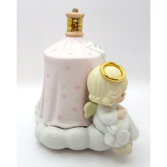 Precious Moments We All Needle Little Love 879606 Golden Town Seamstress 2002 - Picture 7 of 13